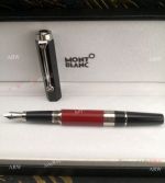 Best Copy Mont Blanc William Shakespeare Fountain Black and Red